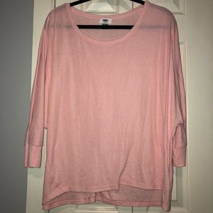 Peach Dolman Sweater EUC